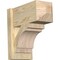 Ekena Millwork Merced Craftsman Rough Sawn Outlooker, Douglas Fir, 8"W x 16"D x 16"H OUT08X16X16MRC04RDF - alternate 1